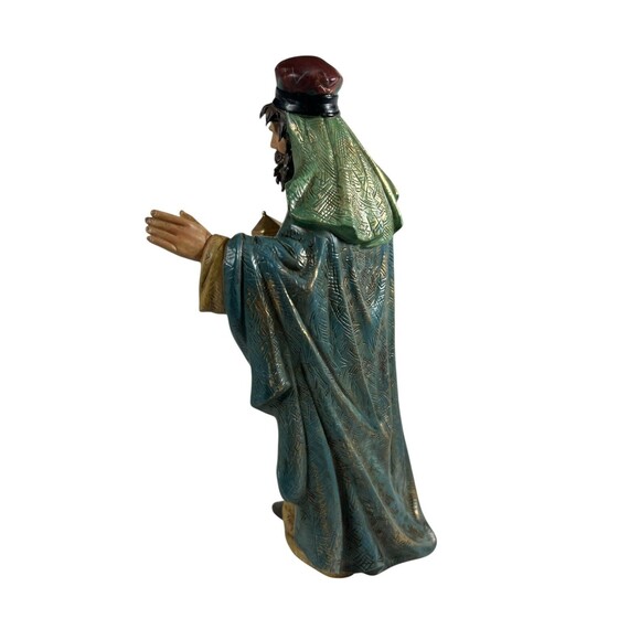 Vintage 1990s O'well Grandeur Noel Nativity King Wise Man Replacement Piece - Picture 2 of 14